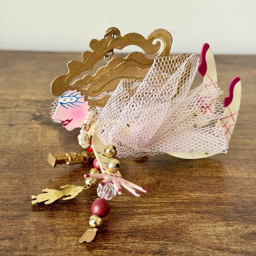 Karen Rossi Fanciful Flights Ballerina Ornament with charms - Picture 7 of 13